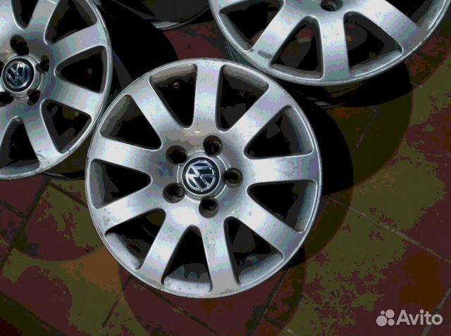 Диски бу оригинал R15 LU на VW