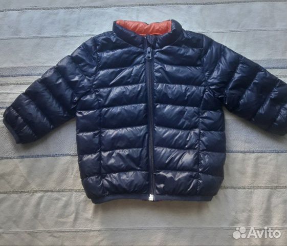 Куртка джинсовая детская 68 р., Benetton