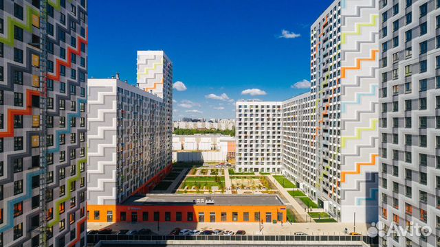 1-к квартира, 44.4 м², 19/23 эт. 1-к квартира, 44.4 м², 19/23 эт.
