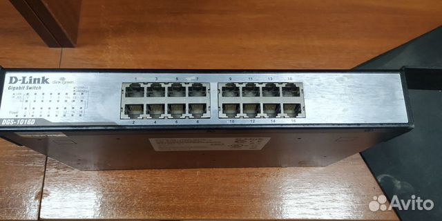 Коммутатор D-Link DGS-1016D/G3
