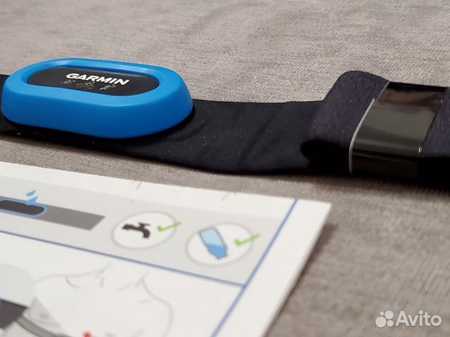 Триатлонный нагрудный пульсометр Garmin HRM-TRI