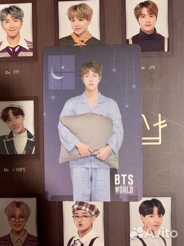 Карта BTS из альбома «BTS world» Карта BTS из альбома «BTS world»