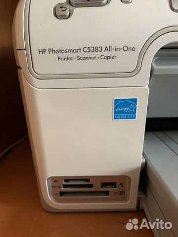 Мфу принтер hp PhotoSmart C5383 All-in-One