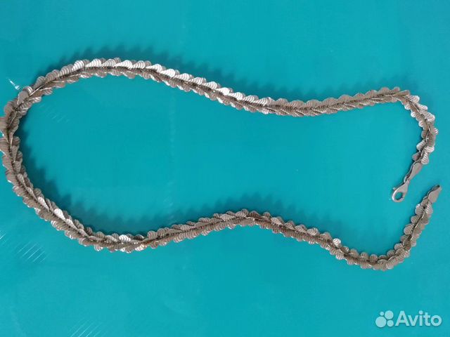 Серебряная цепь - колье Серебряная цепь - колье