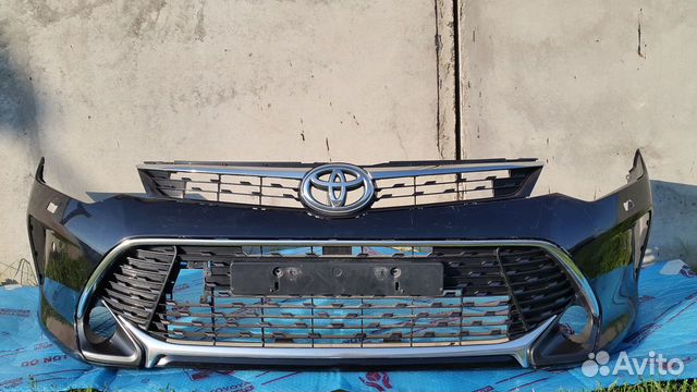 Бампер передний Toyota Camry 55 Exclusive 2017