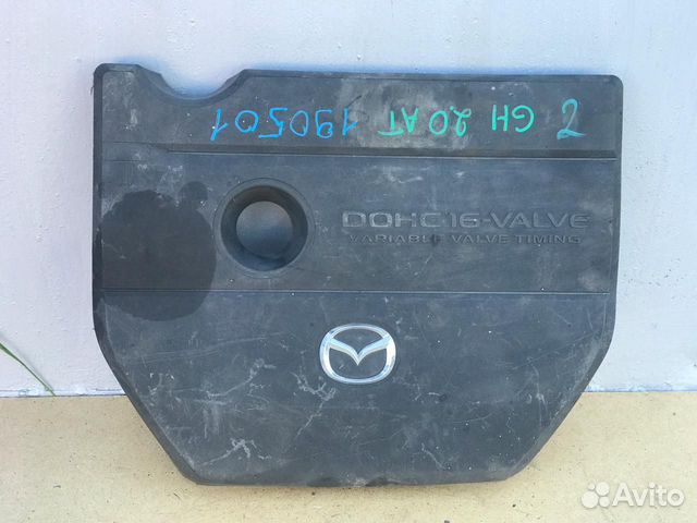 Накладка декоративная на мотор (двс) mazda 6 GH