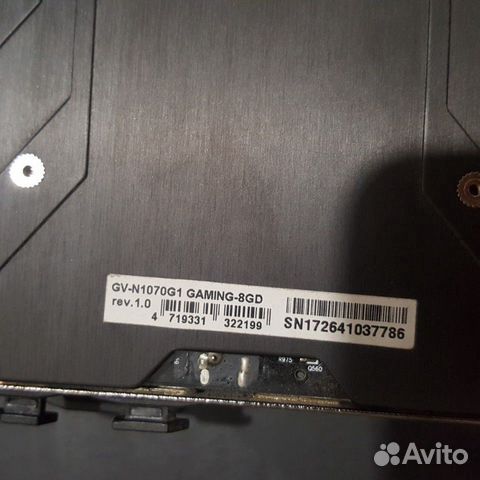 Видеокарта Gigabyte GTX 1070 G1 Gaming 8G Видеокарта Gigabyte GTX 1070 G1 Gaming 8G