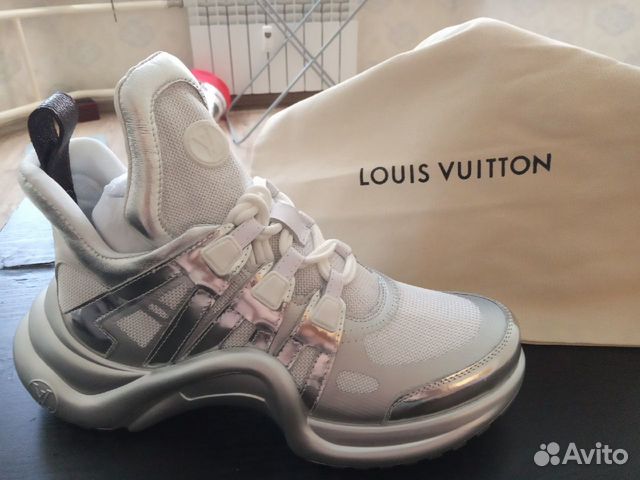 Кроссовки Louis Vuitton Archlight кеды LV Silver Кроссовки Louis Vuitton Archlight кеды LV Silver