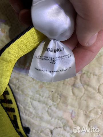 Ремень OFF-white industrial belt