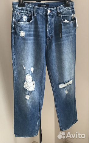 J Brand идеальные укороченные прямые джинсы J Brand идеальные укороченные прямые джинсы