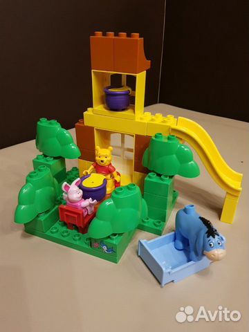 Lego Duplo в гостях у Винни пуха