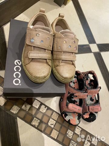 Кеды и сандали Ecco для девочки