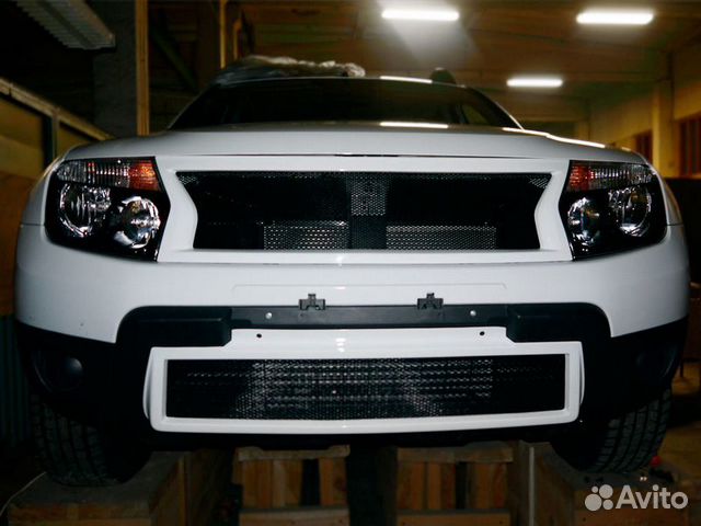 Решетка радиатора сетка Sport Style Renault Duster Решетка радиатора сетка Sport Style Renault Duster