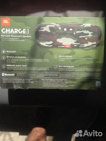 Колонка JBL charge 3