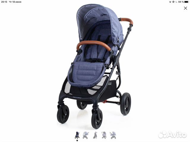 Коляска Valco Baby Snap 4 Ultra Trend Denim Коляска Valco Baby Snap 4 Ultra Trend Denim