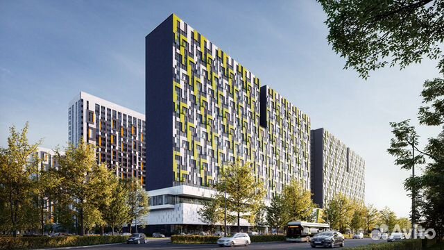 3-к квартира, 86.2 м², 3/24 эт.