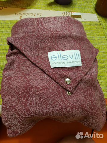 Слинг-шарф Ellevill paisley linen Слинг-шарф Ellevill paisley linen