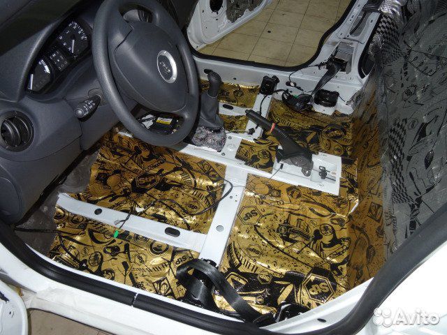 Шумоизоляция авто