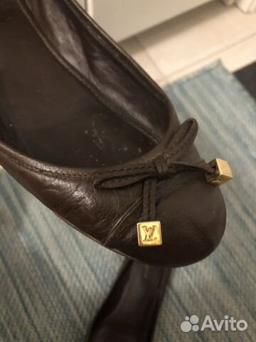 Оригинальные балетки Louis Vuitton