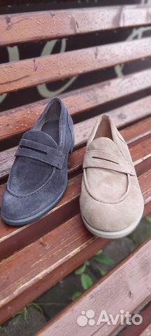 Лоферы от Kingston раз 41,5-42 made in Italy
