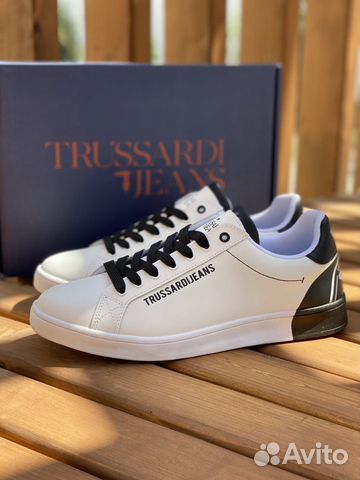 Кроссовки. Кеды Trussardi Jeans. Мужские. Оригинал Кроссовки. Кеды Trussardi Jeans. Мужские. Оригинал