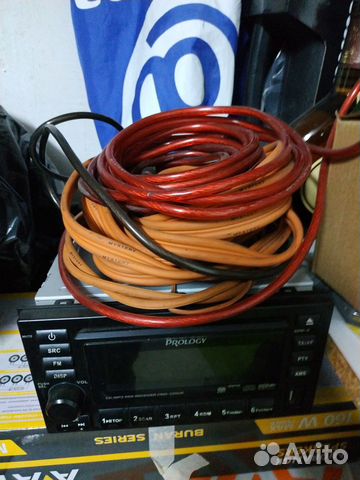 Автомагнитола Prolodgy CMD-220UR (с кабелем) AUX
