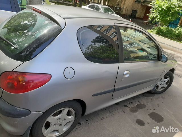 Peugeot 206 1.1 МТ, 2002, битый, 217 500 км