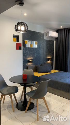 

Квартира-студия, 37 м², 1 кровать
