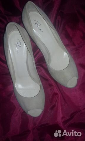 Летние замшевые туфли, Италия