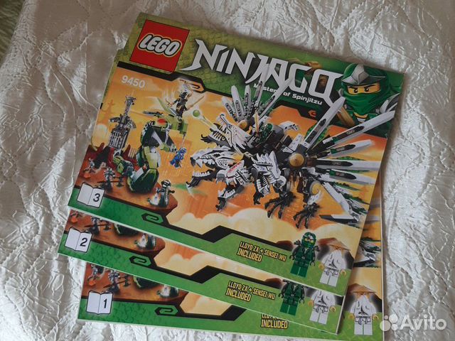 Lego ninjago 9450 последняя битва