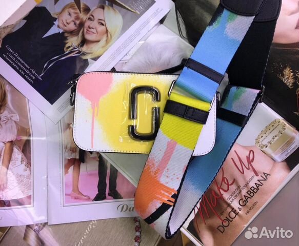 Новая сумка кроссбоди Marc Jacobs Snapshot Rainbow
