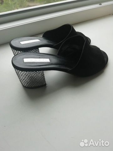Сабо, замша, 38 размер
