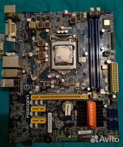Материнская Плата Foxconn H67MXV и i3-2130 Материнская Плата Foxconn H67MXV и i3-2130