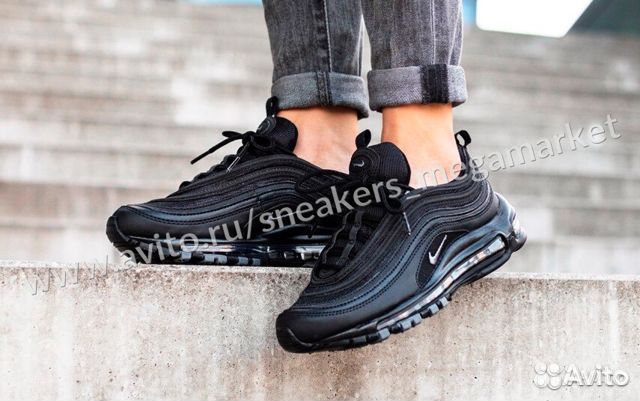 Кроссовки Nike Air Max 97 Black (41-45) Кроссовки Nike Air Max 97 Black (41-45)