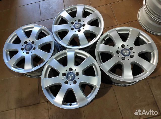 Диски бу оригинал R17 AL на Mercedes