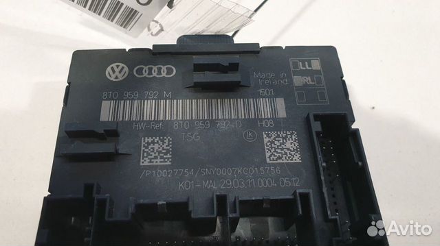 Блок комфорта передней правой двери Audi A4 (B8)