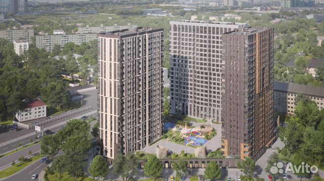 2-к квартира, 61.9 м², 12/21 эт. 2-к квартира, 61.9 м², 12/21 эт.