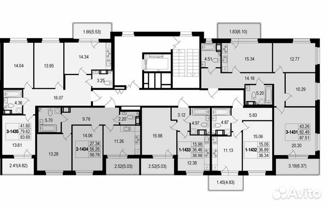 1-к квартира, 41.7 м², 7/10 эт. 1-к квартира, 41.7 м², 7/10 эт.