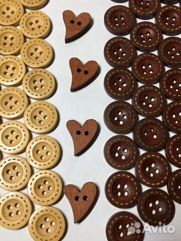 Пуговицы деревянные Пуговицы деревянные
