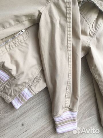 Бомбер-ветровка на 146 европейского бренда Бомбер-ветровка на 146 европейского бренда