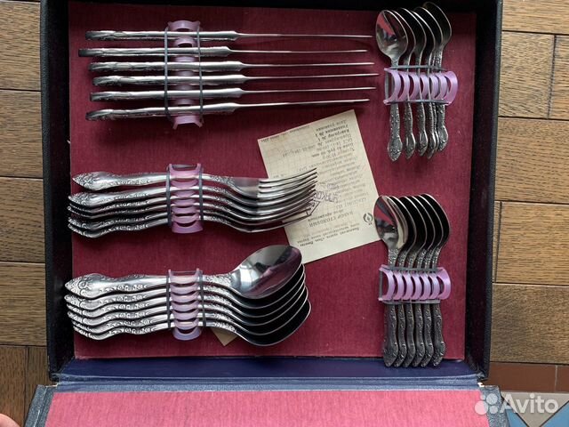 Набор столовых приборов новый СССР Павловский заво