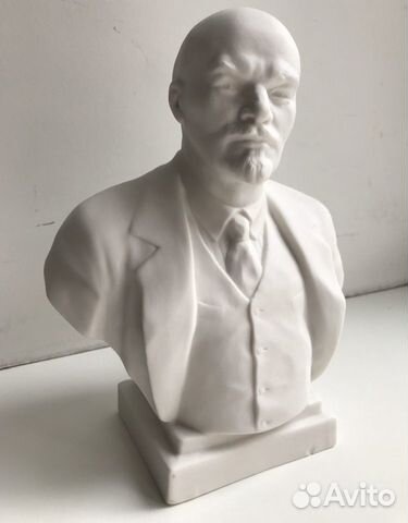 Бюст Ленина фарфор лфз Боголюбов автор