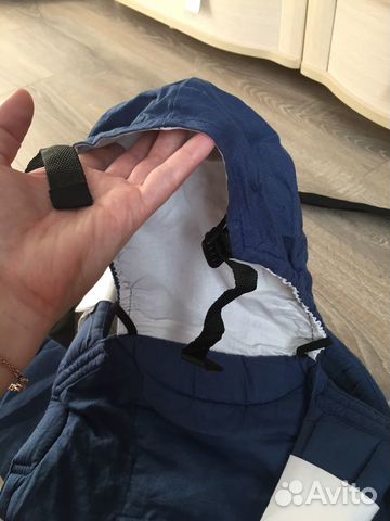 Этого-рюкзак Bi-bi “Лён” цвет джинс