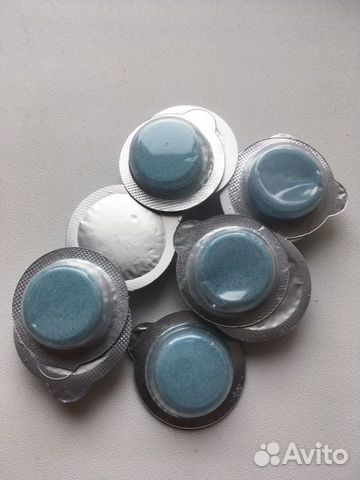 Твёрдое моющее средство для стёкол 2 см