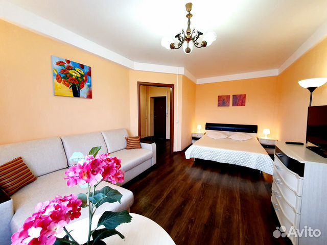 

1-к. квартира, 42 м², 2 кровати