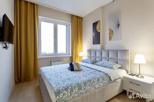 

1-к. квартира, 35 м², 2 кровати