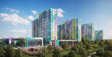 2-к квартира, 67.8 м², 9/25 эт.