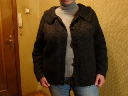 Мохеровая кофта/кардиган оверсайз