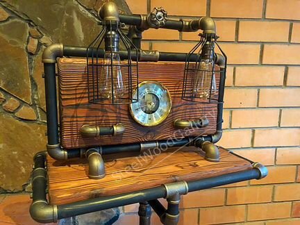 Светильник настольный лофт