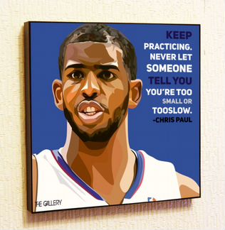 Картина Поп Арт Крис Пол Los Angeles Clippers
